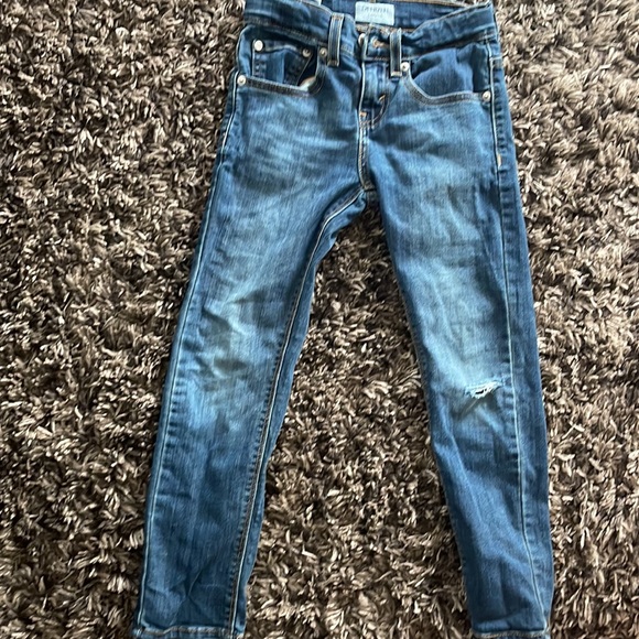 LOT of 2 of boys pair jeans. One camo (Old Navy). One denim (Denizen). - Picture 4 of 6